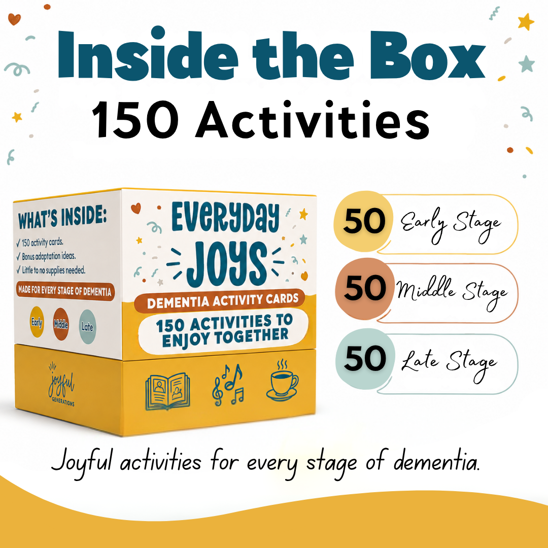Dementia Activity Cards | Everyday Joys