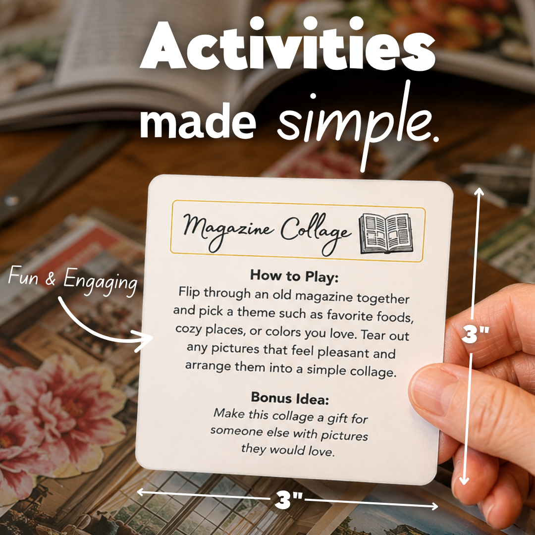 Dementia Activity Cards | Everyday Joys